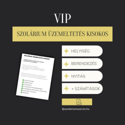 Szolárium üzemeltetési kisokos VIP E-BOOK