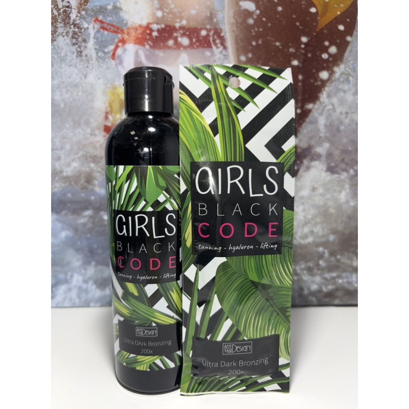 Any Tan Girls Black Code 200x barnulás előtti szolárium krém