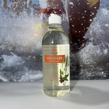 Dr Kelen Anticellulit masszázsolaj 500 ml nagyker Szolárium Szerviz Kft.