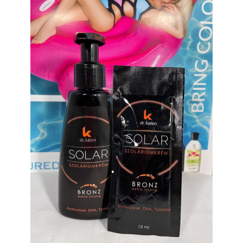Dr Kelen Solar Bronz 2in1 szolárium krém nagyker Szolárium Szerviz Kft.