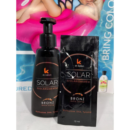 Dr Kelen Solar Bronz 2in1 szolárium krém nagyker Szolárium Szerviz Kft.