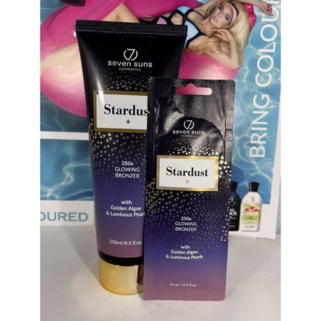 Seven 7Suns Stardust 350X Glowing Bronzer szolárium krém nagyker Szolárium Szerviz Kft.