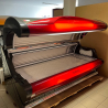 Ergoline Classic 500 fekvő szolárium antracit - red - Szolárium Szerviz Kft. ASR® Automata Szolárium Rendszer