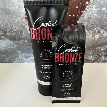 Seven 7Suns Constant Bronze Tingle Lotion szolárium krém 250 ml 20 ml nagyker Szolárium Szerviz Kft.